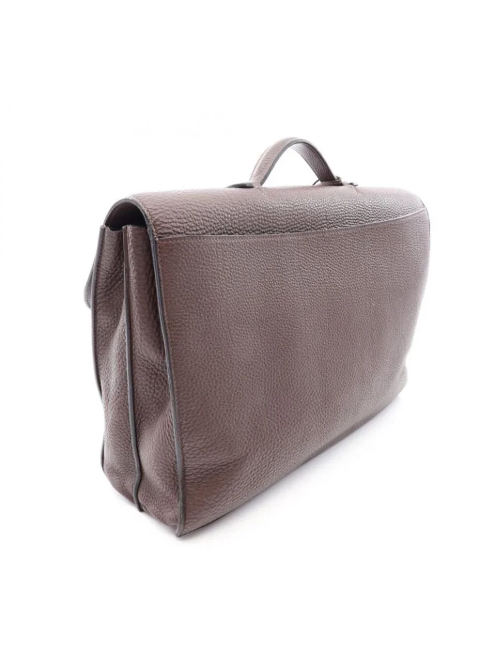 Hermes Business Bag Sac a Depeches 41 Chocolat Leather